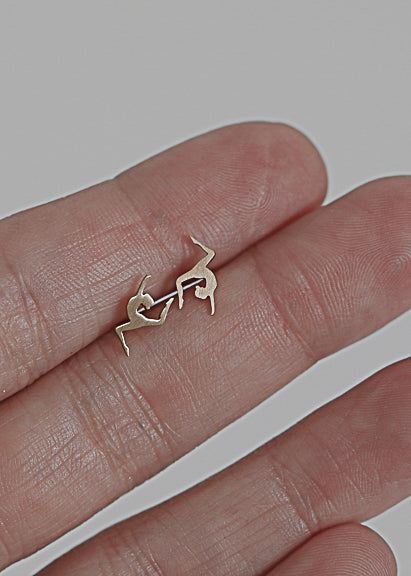 Gymnast Stud Earrings