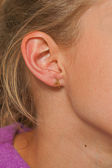 Gymnast Stud Earrings